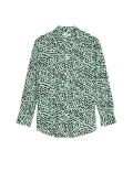 Printed Collared Blouse