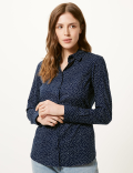 Pure Cotton Polka Dot Shirt
