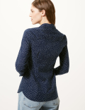 Pure Cotton Polka Dot Shirt