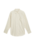 Pure Cotton Striped Button Through Shirt