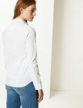 Cotton Rich Button Detailed Shirt