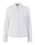 Printed Fitted Long Sleeve Shirt