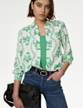 Printed Collared Shirt