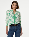 Printed Collared Shirt