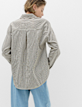 Textured Striped Shirt