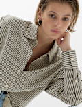 Textured Striped Shirt