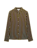 Polka Dot Collared Button Through Shirt