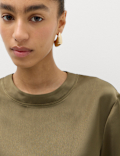Satin T-Shirt