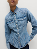 Denim Western Shirt