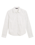 Cotton Ditsy Floral Long Sleeve Shirt