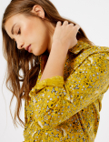 Pima Cotton Floral Print Shirt