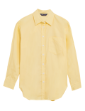 Pure Cotton Oversized Girlfriend Style Shirt