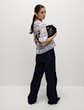 Shirred Tie Front Blouse