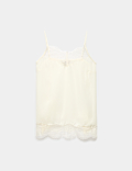 Lace Detail V-Neck Cami Top