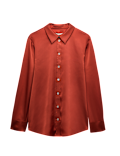 Satin Button Through Shirt