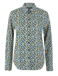 Pima Cotton Floral Button Detailed Shirt