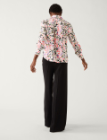 Printed Collared Long Sleeve Shirt