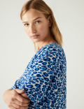 Printed Short Sleeve Top