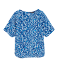 Printed Short Sleeve Top