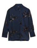 Sequin Collared Shirt