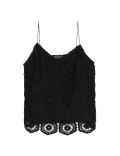 Cotton Rich Embroidered Cami Top
