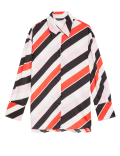 Striped Collared Long Sleeve Shirt
