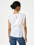 Pure Cotton Tie Waist Vest