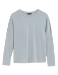 Modal Rich Round Neck Regular Fit Top
