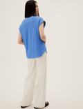 Collared Regular Fit Short Sleeve Shirt