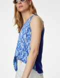 Printed Regular Fit Cami Top