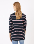Striped 3/4 Sleeve Tunic