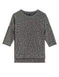 Sparkly Round Neck Regular Fit Top