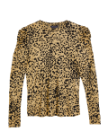 Pure Viscose Printed Round Neck Top