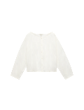 Pure Cotton Polka Dot Barrel Sleeve Blouse