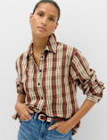Pure Cotton Checked Shirt