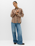 Pure Cotton Checked Shirt