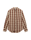 Pure Cotton Checked Shirt