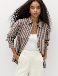 Pure Cotton Checked Shirt