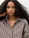 Pure Cotton Checked Shirt
