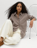 Pure Cotton Checked Shirt