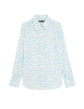 Printed Collared Shirt