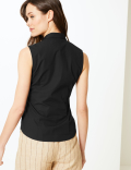 Cotton Rich Button Detailed Shirt