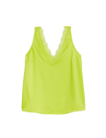 V-Neck Lace Detail Cami Top