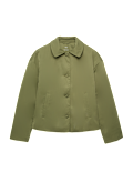 Padded Collared Short Jacket