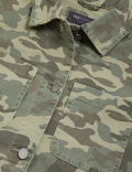 Cotton Rich Camo Utility Jacket