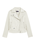Faux Leather Biker Jacket