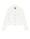 Cotton Rich Denim Jacket with Stretch