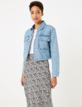 Cropped Denim Jacket