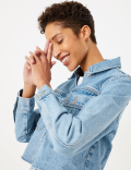 Cropped Denim Jacket