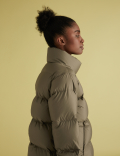 Feather & Down Duvet Puffer Jacket